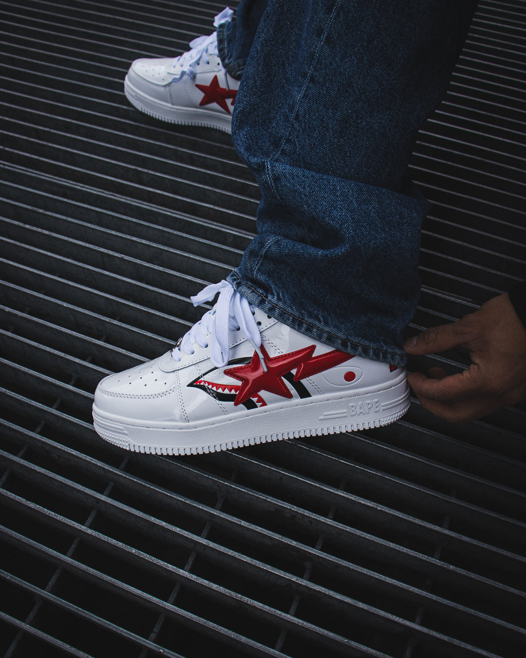 A Bathing Ape Bape Sta Low Shark Face