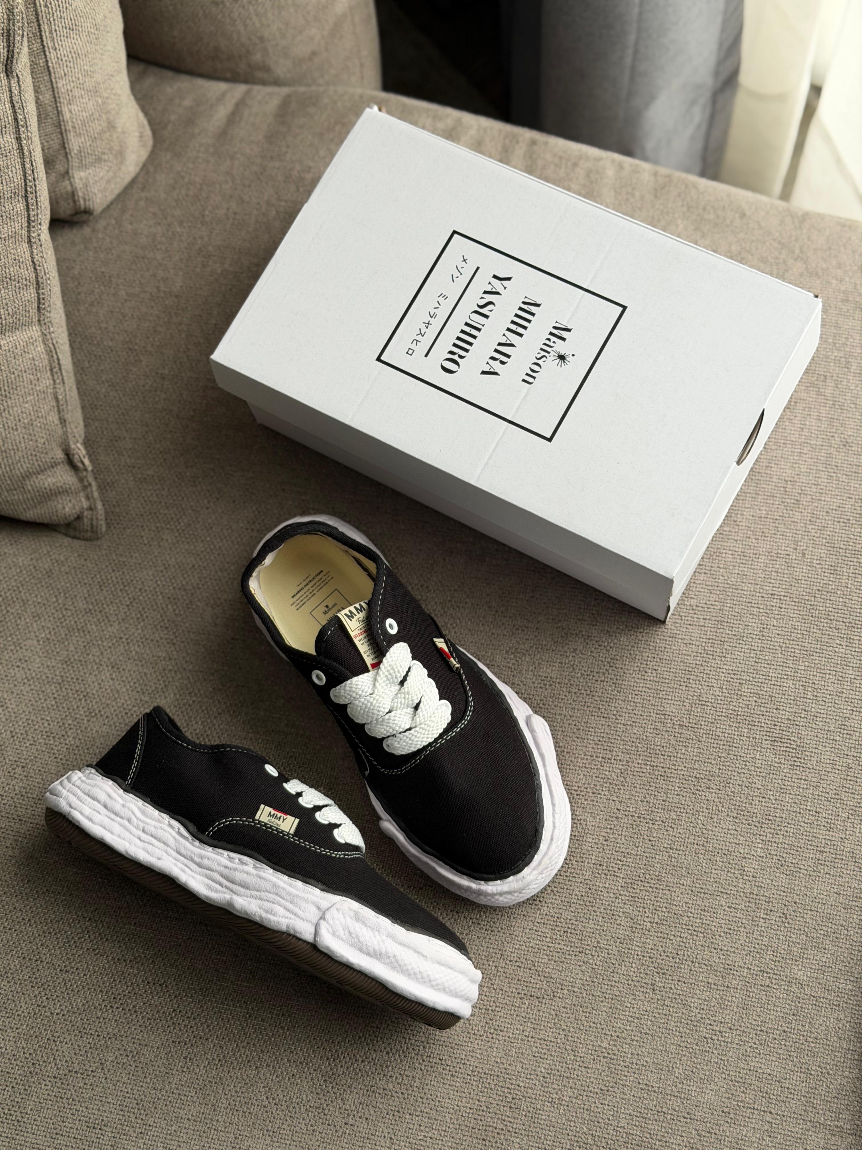 Maison Mihara Yasuhiro "Baker" OG Sole Canvas Low