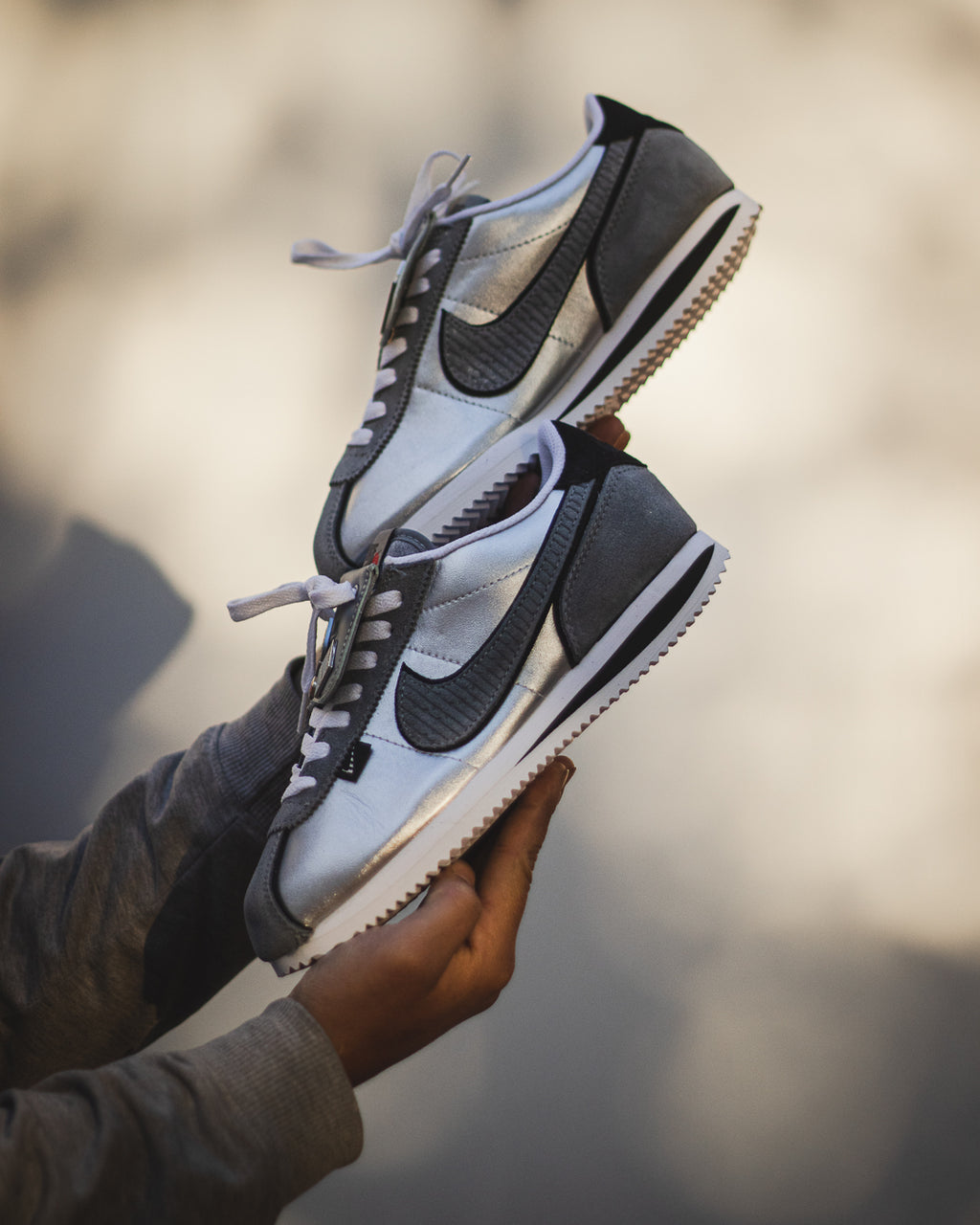 Nike Cortez “All Petals United White/Black/Grey”