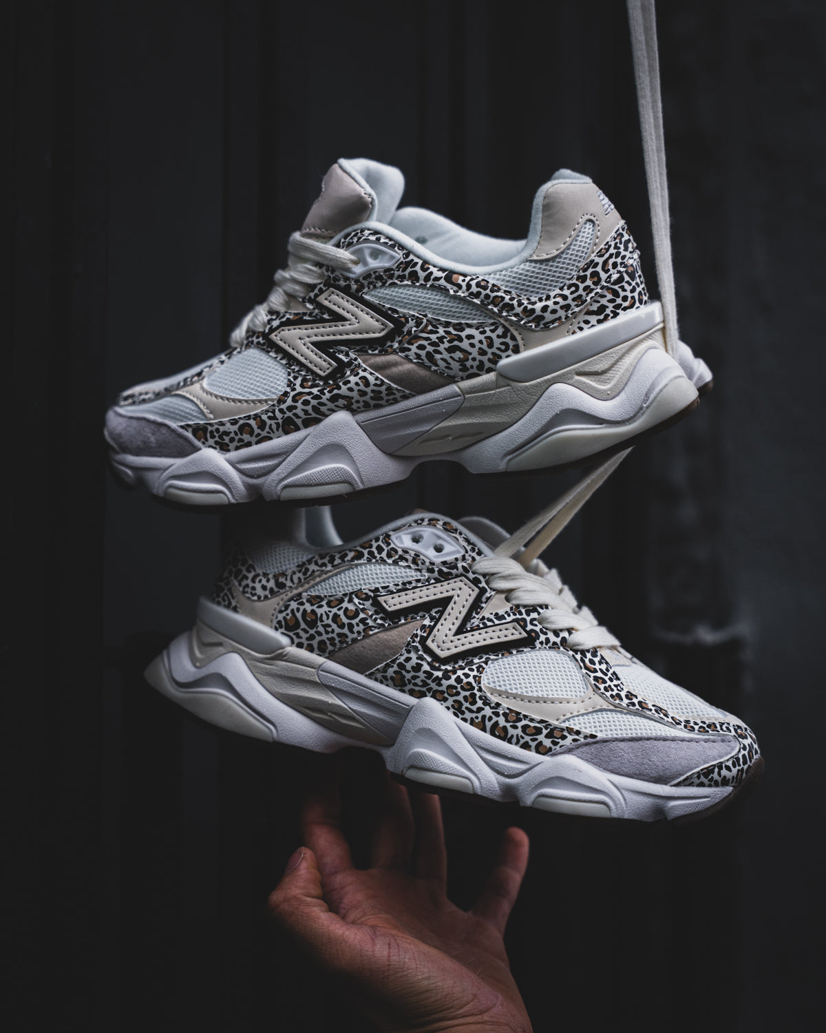 New Balance 9060 "Sea Salt/Leopard Print"