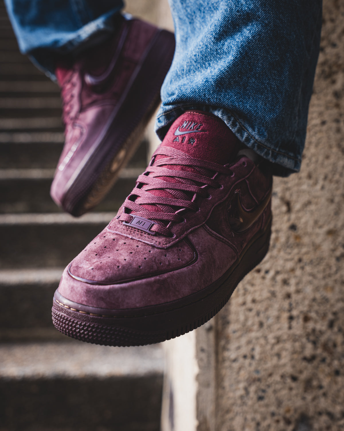 Nike Air Force 1 '07 "Burgundy Crush"