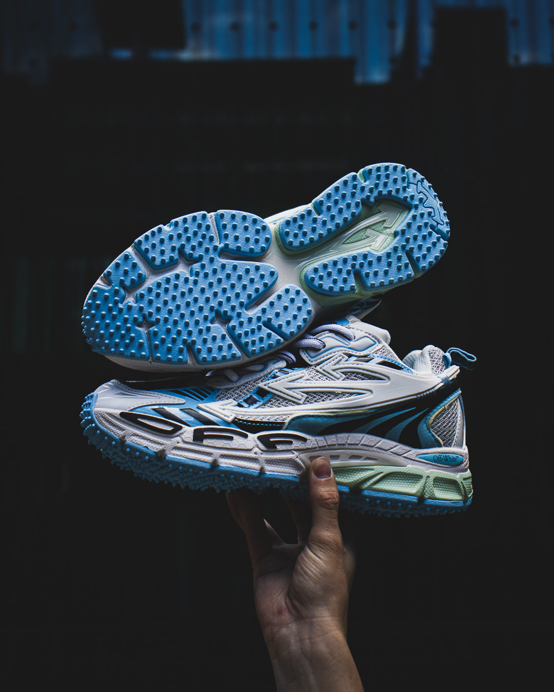 Off-White Be Right Back “ White Light Blue”