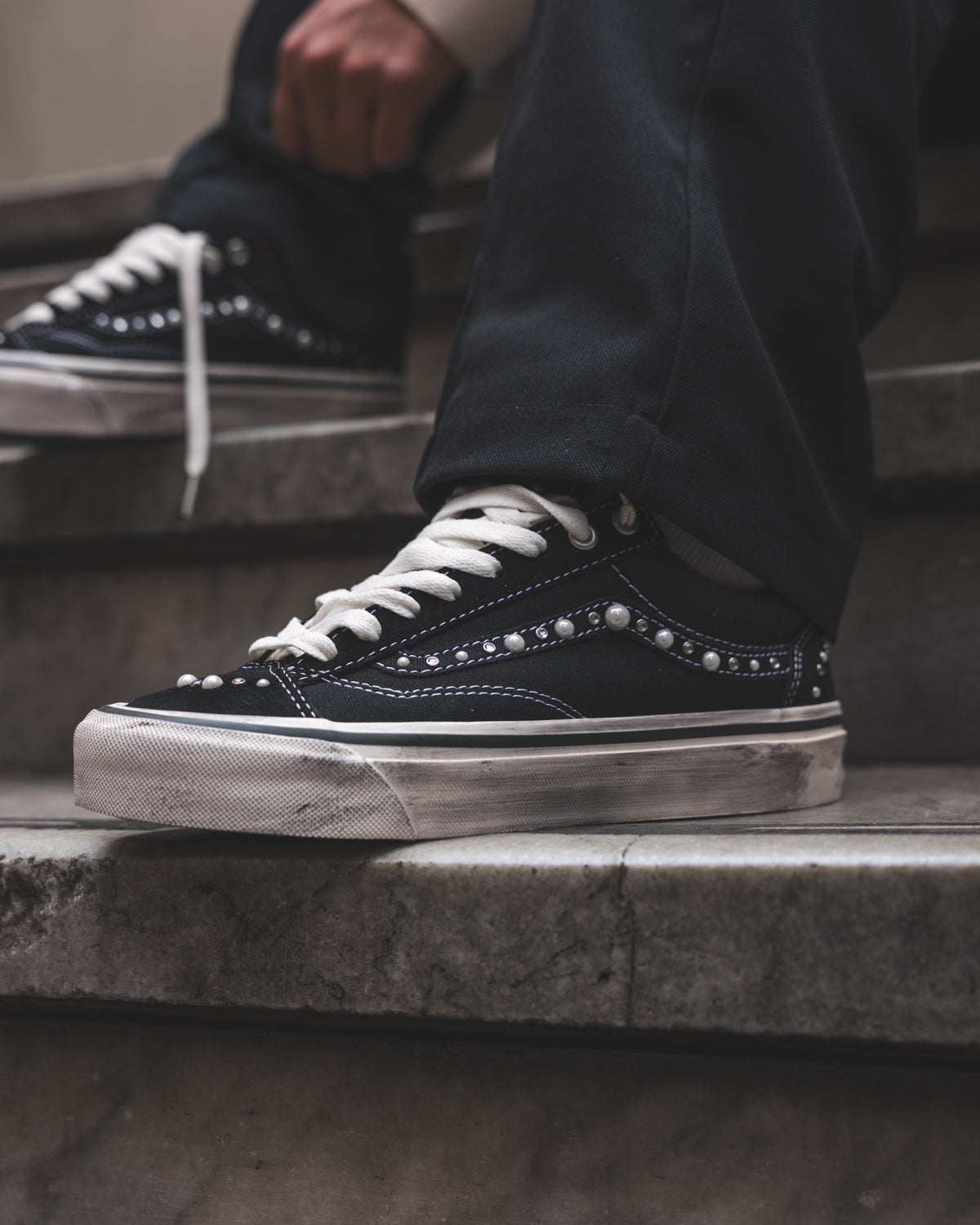 Vans Premium Old Skool 36 Pearlized Black