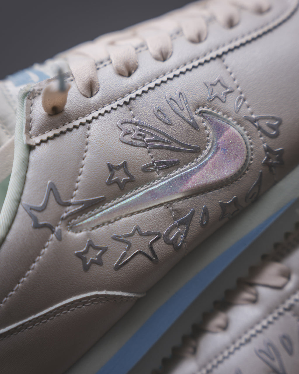 Nike Cortez "Glitter Swoosh"