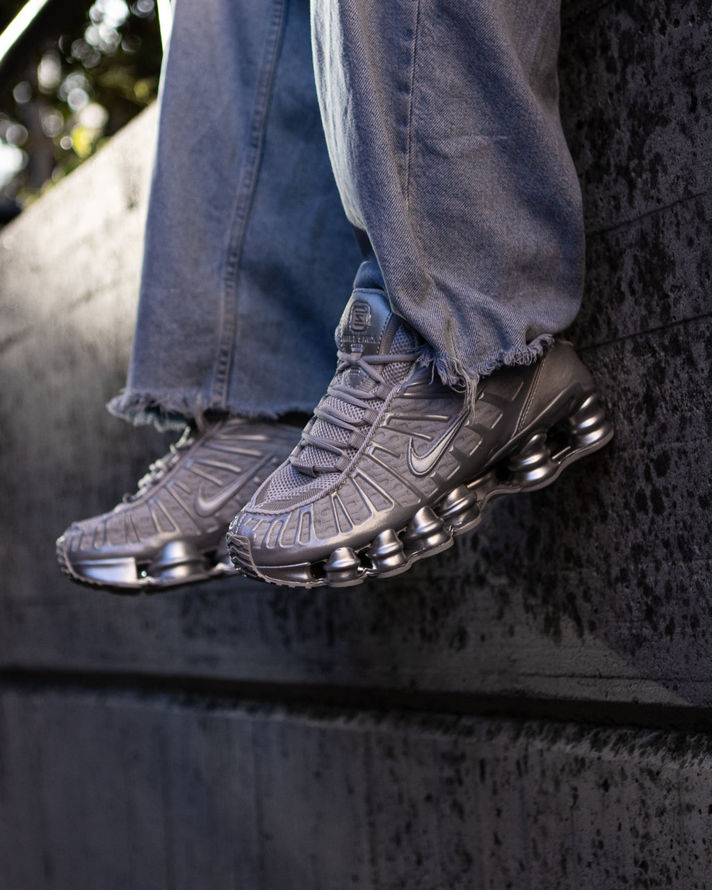 Nike Shox TL "Metallic Silver"